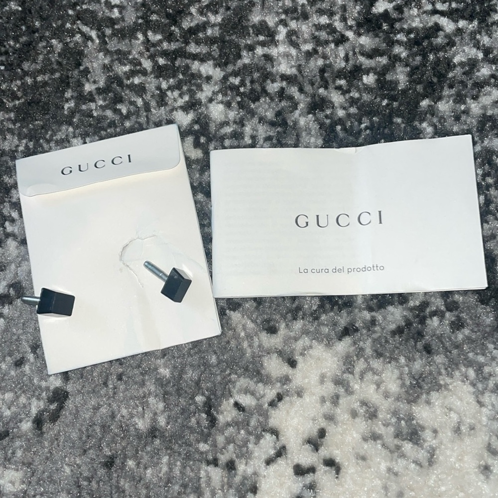 New Gucci 👠 Shoe replacement heel/tip in envelope and booklet